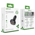 Miniatyrbillede 4 af 5: Biloplader 2x USB 1x USB-C 66W Strømforsyning QC 4.0 sort
