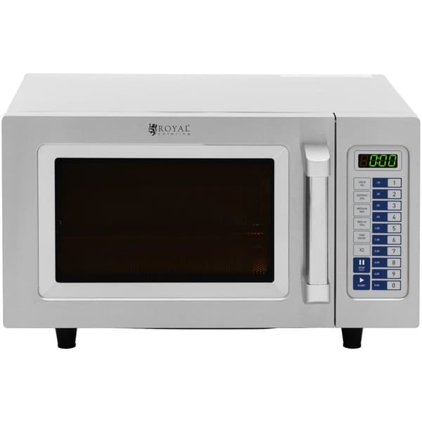 Professionel mikrobølgeovn 100 programmer 25L 1550W