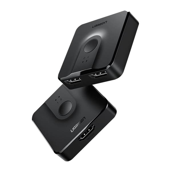 Switch HDMI splitter bryter - 2x HDMI 4K 60Hz svart