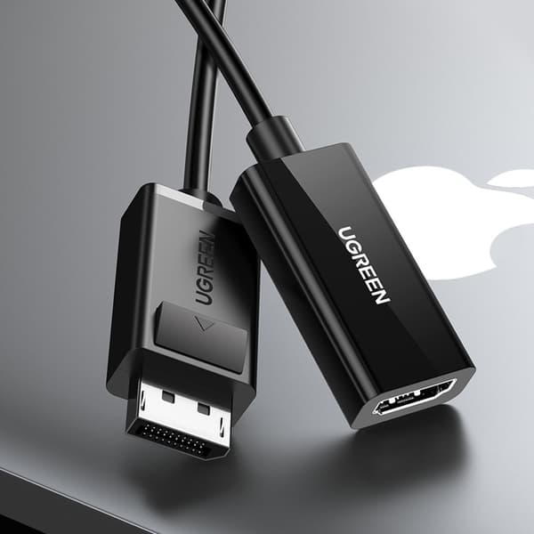 DisplayPort (han) - HDMI (hun) 4K 2K adapter sort
