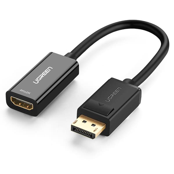 DisplayPort (han) - HDMI (hun) 4K 2K adapter sort
