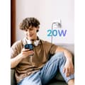 Miniatyrbillede 7 af 8: Hurtig GaN oplader 1x USB-C 20W PD Nexode Mini hvid