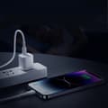 Miniatyrbillede 2 af 6: iPhone kabel med LED indikator USB-C - Lightning 20W 2m hvid