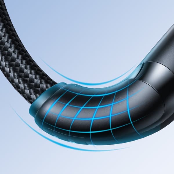 Slitesterk kabel for iPhone Surpass Series USB-C - Lightning 20W 0,25m svart