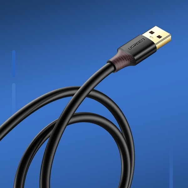 USB 3.0 jatkojohto 1m musta