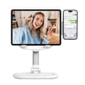 Miniatyrbillede 3 af 7: Justerbart stativ til tablet og telefon Seashell Series hvid