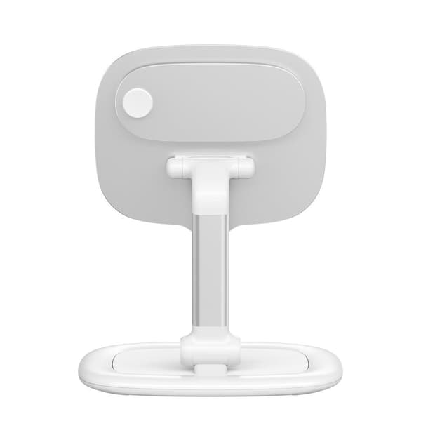 Justerbart stativ til tablet og telefon Seashell Series hvid