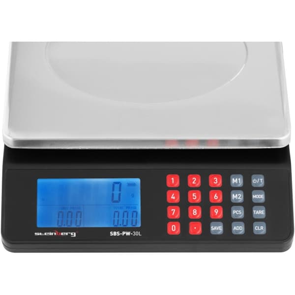 LCD bordplade butik lager check vægt 30 kg / 1 g