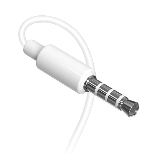 X10S headset trådbundna hörlurar minijack 3,5 mm vit