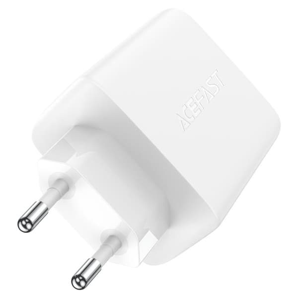Hurtig GaN oplader 2x USB-C USB-A PPS PD QC4+ 65W sort