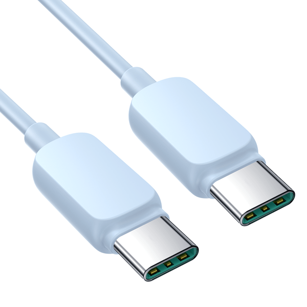 USB-C - USB-C kabel 100W 1,2m blå