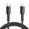 Miniatyrbillede 1 af 4: Kabel til iPhone Flash-Charge Series USB-C - Lightning 30W 1m sort