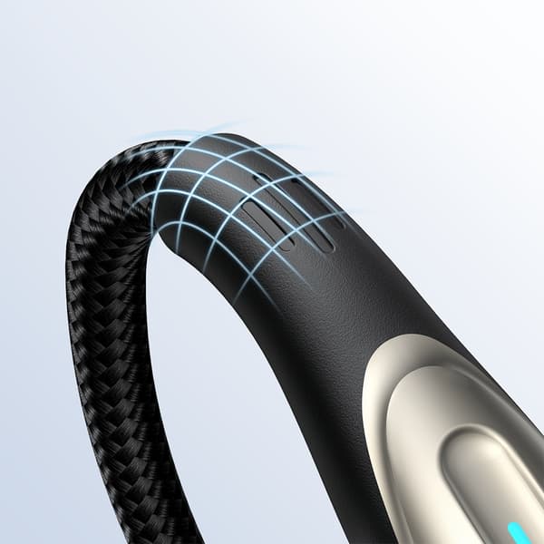 Kabel for iPhone Pioneer Series USB-C - Lightning 30W 1,2m svart