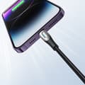 Miniatyrbilde 1 av 6: Kabel for iPhone Pioneer Series USB-C - Lightning 30W 1,2m svart