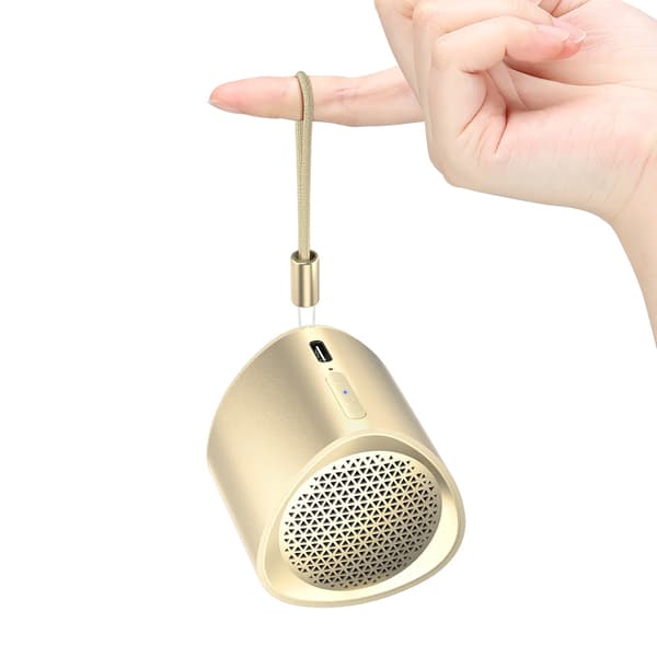 Liten Mini TWS Nimo Bluetooth 5.3 5W trådlös högtalare guld