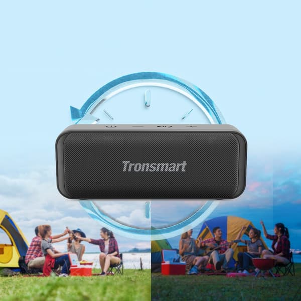 Trådløs høyttaler T2 Mini 2023 Bluetooth 5.0 10W sort