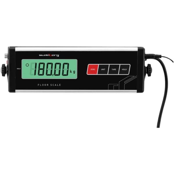 Veterinær plattformvekt for dyr 96,5 x 51 cm 180 kg / 50 g