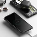 Miniatyrbillede 4 af 6: Pansret etui med ramme til Galaxy S21+ 5G Fusion X Design Routine sort