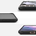 Miniatyrbillede 1 af 6: Pansret etui med ramme til Galaxy S21+ 5G Fusion X Design Routine sort