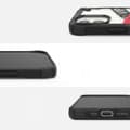 Pikkukuva 6 / 7: Panssaroitu kotelo rungolla iPhone 12 mini Fusion X Design Routine musta
