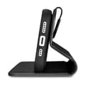 Miniatyrbillede 6 af 8: 2-i-1 læder Flip Cover iPhone 14 Anti-RFID Oil Wax Wallet Cover Sort