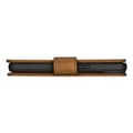 Miniatyrbilde 2 av 5: 2-i-1 Leather Flip Cover iPhone 14 Pro Anti-RFID oljevoks lommebokveske lysebrun