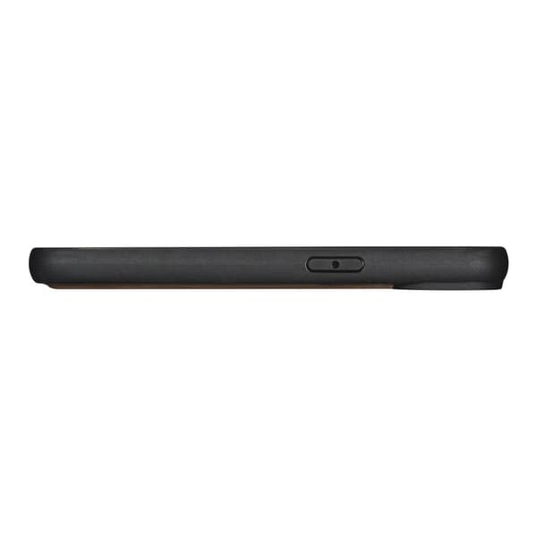 2in1 nahkainen läppäkuori iPhone 14 Pro Max Anti-RFID Oil Wax Lompakkokotelo tummanruskea