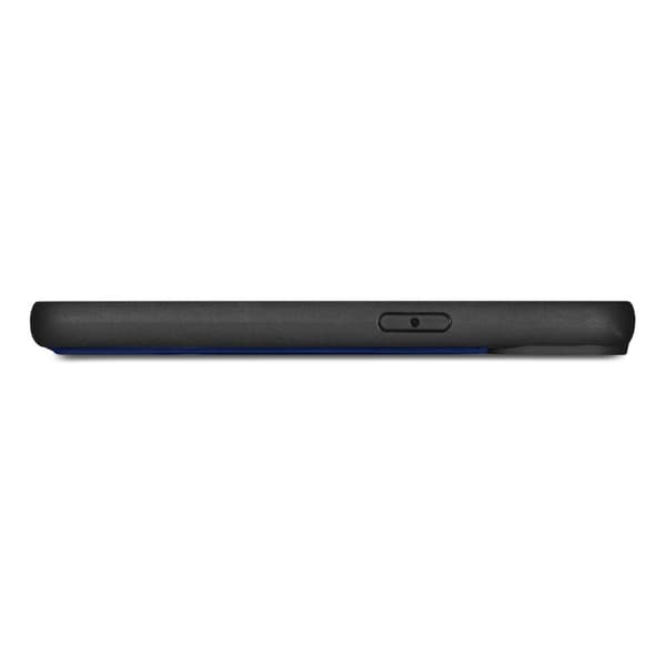 2-i-1 læder Flip Cover iPhone 14 Pro Anti-RFID pung etui Blå