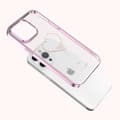 Miniatyrbillede 3 af 3: iPhone 14 Plus cover dekoreret med lyserøde krystaller fra Wish Series