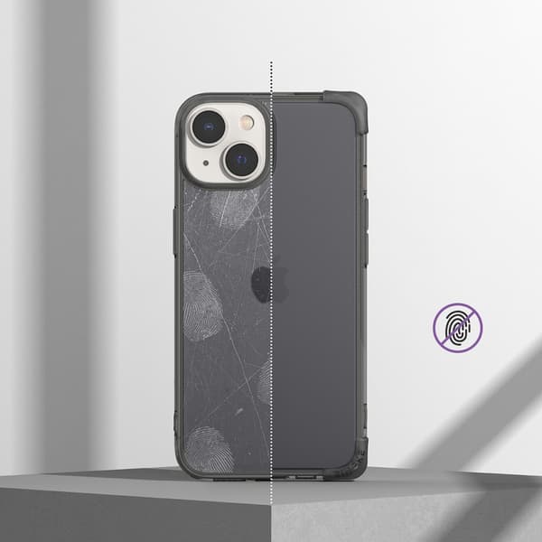 Slitesterkt og slitesterkt deksel til iPhone 14 Plus Fusion Bumper grå