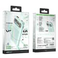 Miniatyrbillede 3 af 8: Powerbank 10000mAh Sparkling Series hurtigopladning 30W grøn