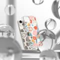 Miniatyrbillede 3 af 6: Pansret cover med geléramme iPhone 14 Plus Fusion Design Floral Transparent
