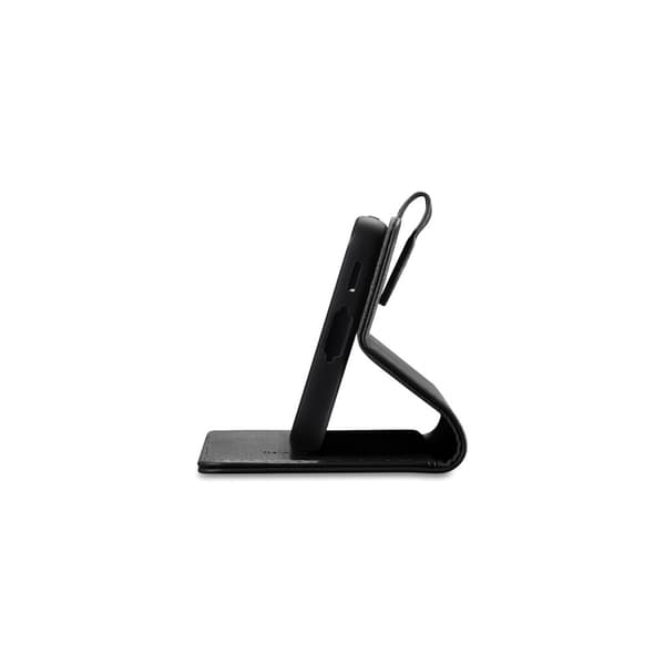 Læder pung etui til Samsung Galaxy S23 pung etui, sort