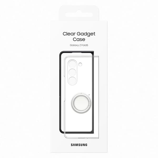 Läpinäkyvä silikonikotelo Samsung Galaxy Z Fold 5 Gadget Caselle