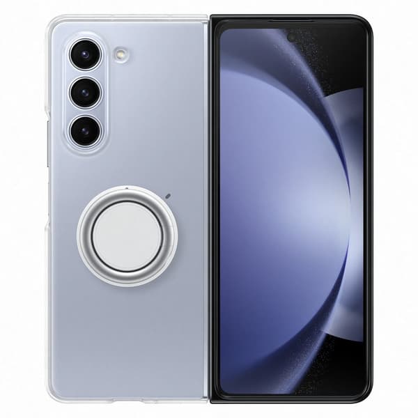 Läpinäkyvä silikonikotelo Samsung Galaxy Z Fold 5 Gadget Caselle