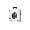 Miniatyrbilde 4 av 7: GaN 140W nettlader, engelsk UK plugg 3x USB-C USB-A + USB-C kabel 1,2m
