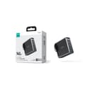 Miniatyrbilde 5 av 7: GaN 140W nettlader, engelsk UK plugg 3x USB-C USB-A + USB-C kabel 1,2m