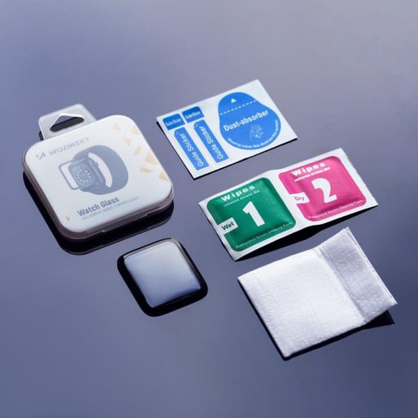 Hybrid skyddsglas för Apple Watch 4/5/6/SE 40mm Watch Glass svart