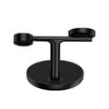 Miniatyrbilde 3 av 7: 3-i-1-stativ induktiv lader for iPhone Apple Watch AirPods + USB-C-kabel 1m svart