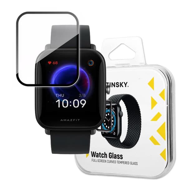 Hybridi suojalasi Xiaomi Amazfit Bip U mustalle