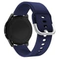 Miniatyrbillede 1 af 3: Universal silikonerem til silikoneremmen TYS smartwatch, bredde 22 mm, mørkeblå