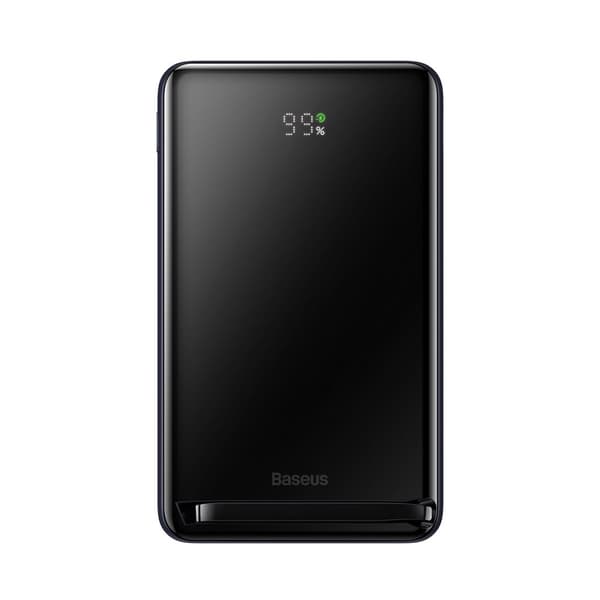 Powerbank 10000mAh med MagSafe 20W induktiv lader og Overseas Edition-stativ, blå