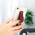 Miniatyrbilde 4 av 6: Selvklebende fingertelefonholder med rosa glidelås