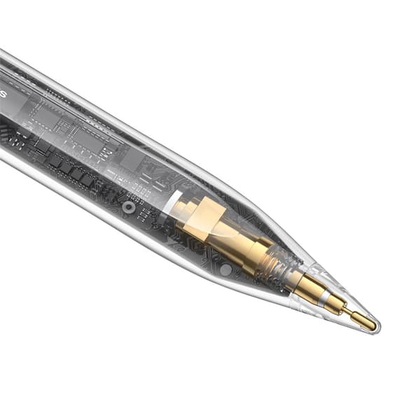 Stylus stylus til iPad med aktiv udskiftelig spids Smooth Writing 2 med USB-C kabel, hvid