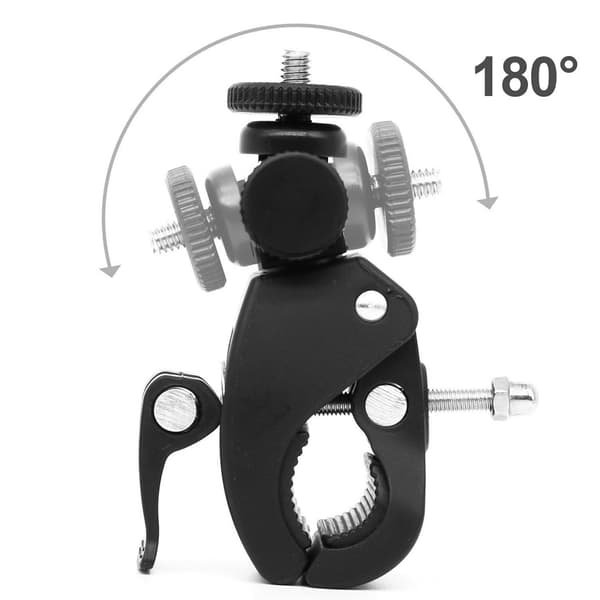Styreholder for et GoPro-kamera, rotert 360 grader
