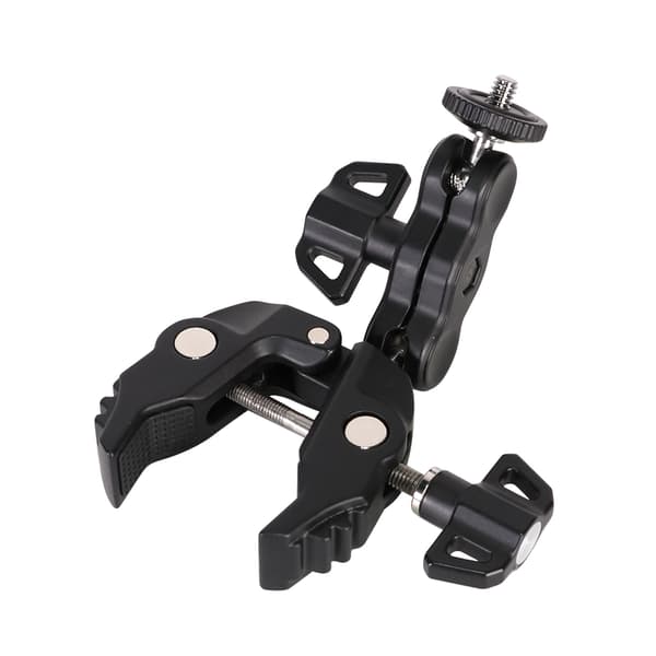 Klemmeholder for et kamera og et GoPro sportskamera
