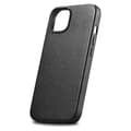 Miniatyrbillede 6 af 8: Naturligt læder etui til iPhone 14 MagSafe etui Lædercover sort