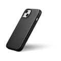 Miniatyrbillede 7 af 8: Naturligt læder etui til iPhone 14 MagSafe etui Lædercover sort
