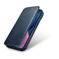 Miniatyrbillede 6 af 7: iPhone 14 Plus magnetisk flip-etui MagSafe CE Oil Wax Premium Læder marineblå