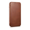 Miniatyrbillede 3 af 6: Lædercover til iPhone 14 Plus med magnetisk flip MagSafe CE Oil Wax Premium Læderbrun